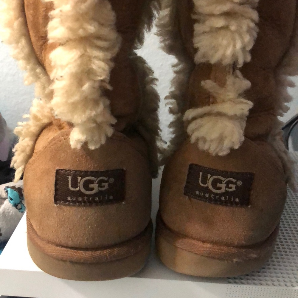 Used Tall Fury UGG Boots